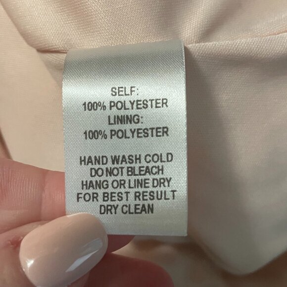 Lulus Thoughts Of Hue Blush Surplice Maxi Dress Pink Size Small Bridesmaid Prom - Picture 5 of 7